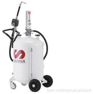 Dispensador de aceite neumático con bomba PM2 3:1 con contador y depósito autoportante
